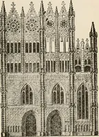 Picture 209 of 309 from Manual of ecclesiastical architecture. Comprising a study of its various styles, the chronological arrangements of its elements, and its relation to Christian worship (1897), leaf 296