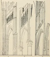 An illustration from Manual of ecclesiastical architecture. Comprising a study of its various styles, the chronological arrangements of its elements, and its relation to Christian worship (1897)