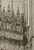 An illustration from Manual of ecclesiastical architecture. Comprising a study of its various styles, the chronological arrangements of its elements, and its relation to Christian worship (1897)