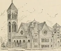 An illustration from Manual of ecclesiastical architecture. Comprising a study of its various styles, the chronological arrangements of its elements, and its relation to Christian worship (1897)