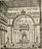 An illustration from Manual of ecclesiastical architecture. Comprising a study of its various styles, the chronological arrangements of its elements, and its relation to Christian worship (1897)