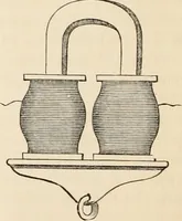 An illustration from A manual of electricity, magnetism and meteorology (1844)