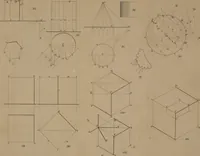 An illustration from A manual of elementary geometrical drawing, involving three dimensions. Designed for use in high schools, academies, engineering schools, etc.: and for the self-instruction of inventors, artisans, etc. ... In five divisions .. (1868)