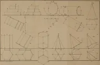 An illustration from A manual of elementary geometrical drawing, involving three dimensions. Designed for use in high schools, academies, engineering schools, etc.: and for the self-instruction of inventors, artisans, etc. ... In five divisions .. (1868)