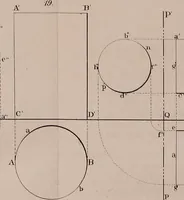An illustration from A manual of elementary geometrical drawing, involving three dimensions. Designed for use in high schools, academies, engineering schools, etc. : and for the self-instruction of inventors,artizans, etc. ... In five divisions .. (1867)
