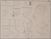 An illustration from A manual of elementary geometrical drawing, involving three dimensions. Designed for use in high schools, academies, engineering schools, etc. : and for the self-instruction of inventors,artizans, etc. ... In five divisions .. (1867)