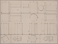 An illustration from A manual of elementary geometrical drawing, involving three dimensions. Designed for use in high schools, academies, engineering schools, etc. : and for the self-instruction of inventors,artizans, etc. ... In five divisions .. (1867)