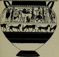 An illustration from A manual of Greek archaeology (1886)