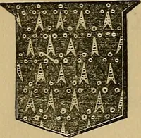 An illustration from The manual of heraldry : being a concise description of the several terms used, and containing a dictionary of every designation in the science. Illustrated by four hundred engravings on wood (1800)