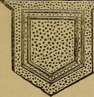 An illustration from The manual of heraldry : being a concise description of the several terms used, and containing a dictionary of every designation in the science. Illustrated by four hundred engravings on wood (1800)