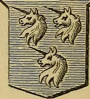 An illustration from The manual of heraldry : being a concise description of the several terms used, and containing a dictionary of every designation in the science. Illustrated by four hundred engravings on wood (1800)