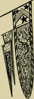 An illustration from The manual of heraldry : a concise description of the several terms used and containing a dictionary of every designation in the science / by Francis J. Grant (1914)