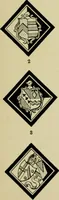 An illustration from The manual of heraldry : a concise description of the several terms used and containing a dictionary of every designation in the science / by Francis J. Grant (1914)