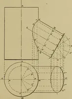 An illustration from A manual of mechanical drawing (1907)
