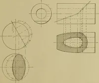 An illustration from A manual of mechanical drawing (1907)