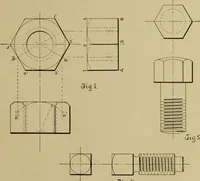 An illustration from A manual of mechanical drawing (1907)