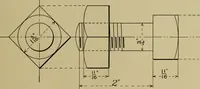 An illustration from A manual of mechanical drawing (1907)