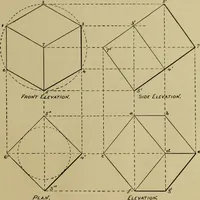 An illustration from A manual of mechanical drawing (1907)