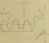 An illustration from A manual of mechanical drawing (1907)