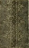 An illustration from Manual of needlework. Teaching how to do Kensington, applique, cretonne, roman, cross-stitch, outline and other embroideries .. (1883)