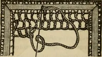 An illustration from Manual of needlework. Teaching how to do Kensington, applique, cretonne, roman, cross-stitch, outline and other embroideries .. (1883)