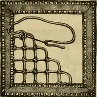 An illustration from Manual of needlework. Teaching how to do Kensington, applique, cretonne, roman, cross-stitch, outline and other embroideries .. (1883)