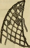 An illustration from Manual of needlework. Teaching how to do Kensington, applique, cretonne, roman, cross-stitch, outline and other embroideries .. (1883)