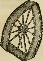 An illustration from Manual of needlework. Teaching how to do Kensington, applique, cretonne, roman, cross-stitch, outline and other embroideries .. (1883)