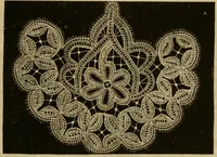An illustration from Manual of needlework. Teaching how to do Kensington, applique, cretonne, roman, cross-stitch, outline and other embroideries .. (1883)