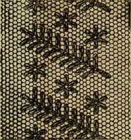 An illustration from Manual of needlework. Teaching how to do Kensington, applique, cretonne, roman, cross-stitch, outline and other embroideries .. (1883)