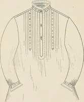 An illustration from A manual of needlework, knitting and cutting out for evening continuation schools (1894)