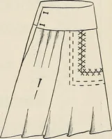 An illustration from A manual of needlework, knitting and cutting out for evening continuation schools (1894)