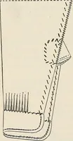 An illustration from A manual of needlework, knitting and cutting out for evening continuation schools (1894)