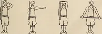 An illustration from Manual of physical training and games (1916)