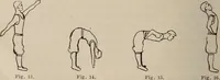 An illustration from Manual of physical training and games (1916)
