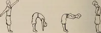 An illustration from Manual of physical training and games (1916)