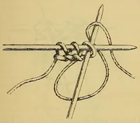 An illustration from A manual of plain needlework and cutting-out (1884)