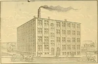 An illustration from The manual of reference of the textile workers of America (1896)