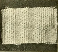 An illustration from A manual of weave construction; a systematic arrangement and explanation of the foundation and derivative weaves for harness looms (1903)
