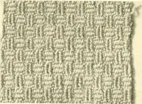 An illustration from A manual of weave construction; a systematic arrangement and explanation of the foundation and derivative weaves for harness looms (1903)