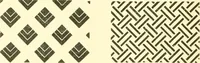 An illustration from A manual of weave construction; a systematic arrangement and explanation of the foundation and derivative weaves for harness looms (1903)