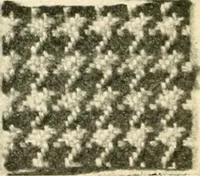 An illustration from A manual of weave construction; a systematic arrangement and explanation of the foundation and derivative weaves for harness looms (1903)