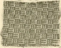 An illustration from A manual of weave construction; a systematic arrangement and explanation of the foundation and derivative weaves for harness looms (1903)