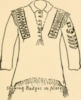 An illustration from Manual of the Woodcraft Indians; the fourteenth Birch-bark roll, containing their constitution, laws, and deeds, and much additional matter (1915)