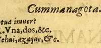 An illustration from Manual para catekizar, y administrar los santos sacramentos à los Indios que habitan la Prouincia de la Nueua Andaluzia, y Nueua Barcelona, y San Christoval de los Cumanagotos. ... (1683)