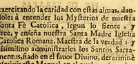 An illustration from Manual para catekizar, y administrar los santos sacramentos à los Indios que habitan la Prouincia de la Nueua Andaluzia, y Nueua Barcelona, y San Christoval de los Cumanagotos. ... (1683)