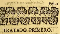 An illustration from Manual para catekizar, y administrar los santos sacramentos à los Indios que habitan la Prouincia de la Nueua Andaluzia, y Nueua Barcelona, y San Christoval de los Cumanagotos. ... (1683)