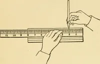 An illustration from Manual training. Elementary woodwork; (1893)