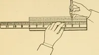 An illustration from Manual training. Elementary woodwork; (1893)