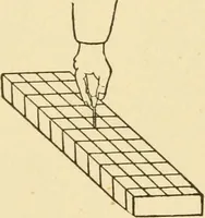 An illustration from Manual training. Elementary woodwork; (1893)